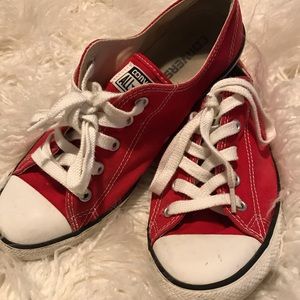 Converse Red Sneakers